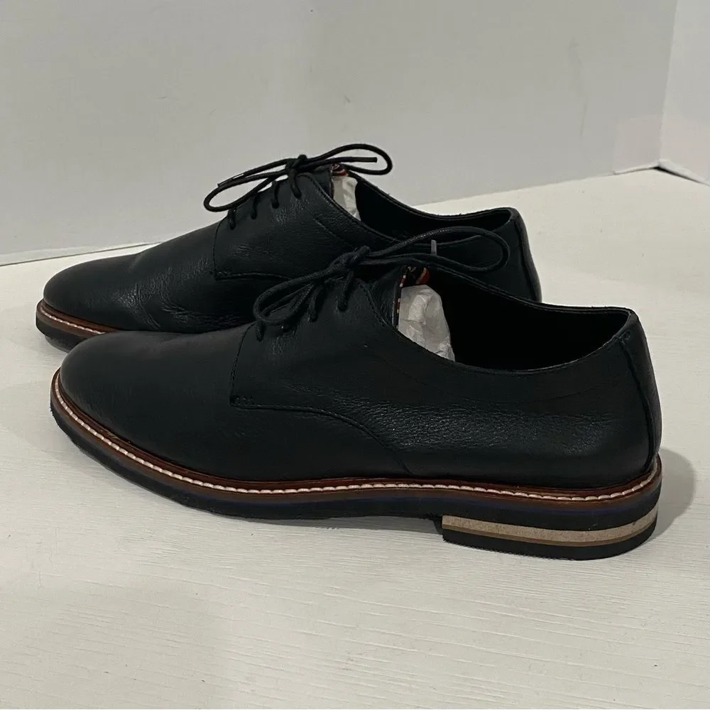 Bostonian Men's Dezmin Plain-Toe Dress Casual Oxfords In Black Size 7.5